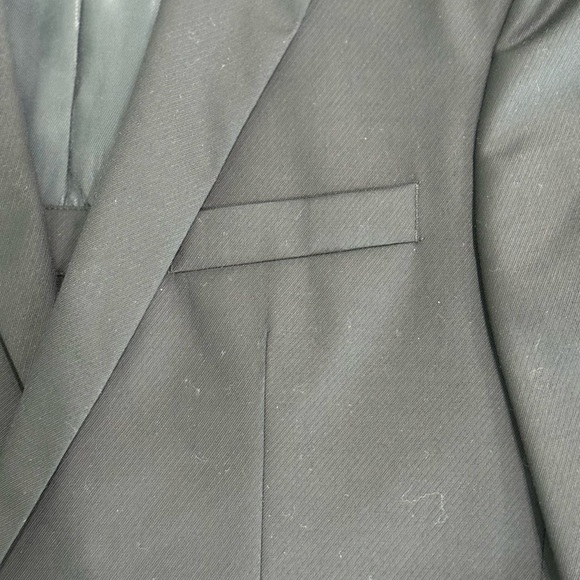 KENNETH COLE men’s Dark Navy sport Jacket. Size 43L.  100% wool. - Picture 7 of 7